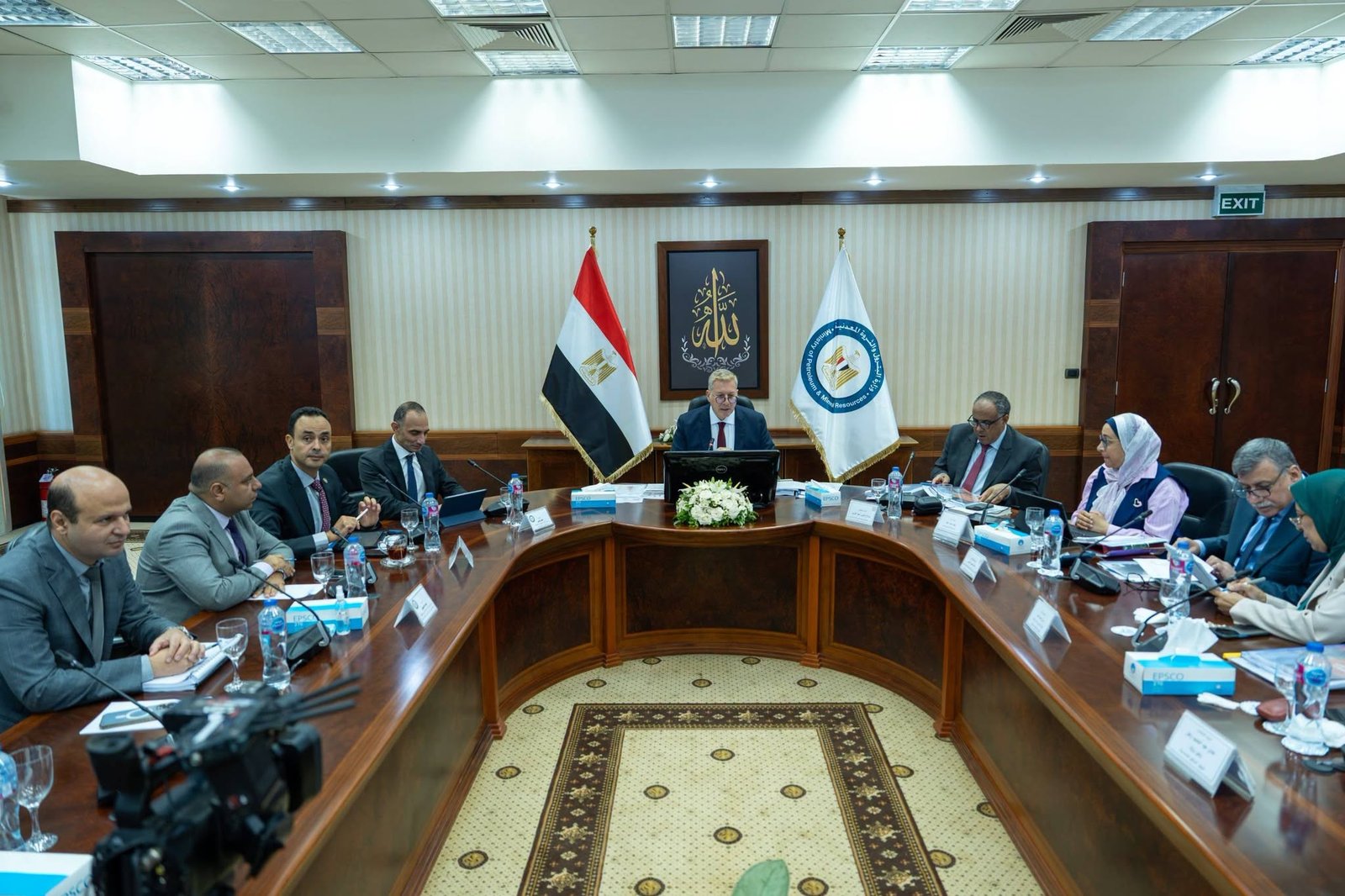 المهندس كريم بدوي، وزير البترول والثروة المعدنية