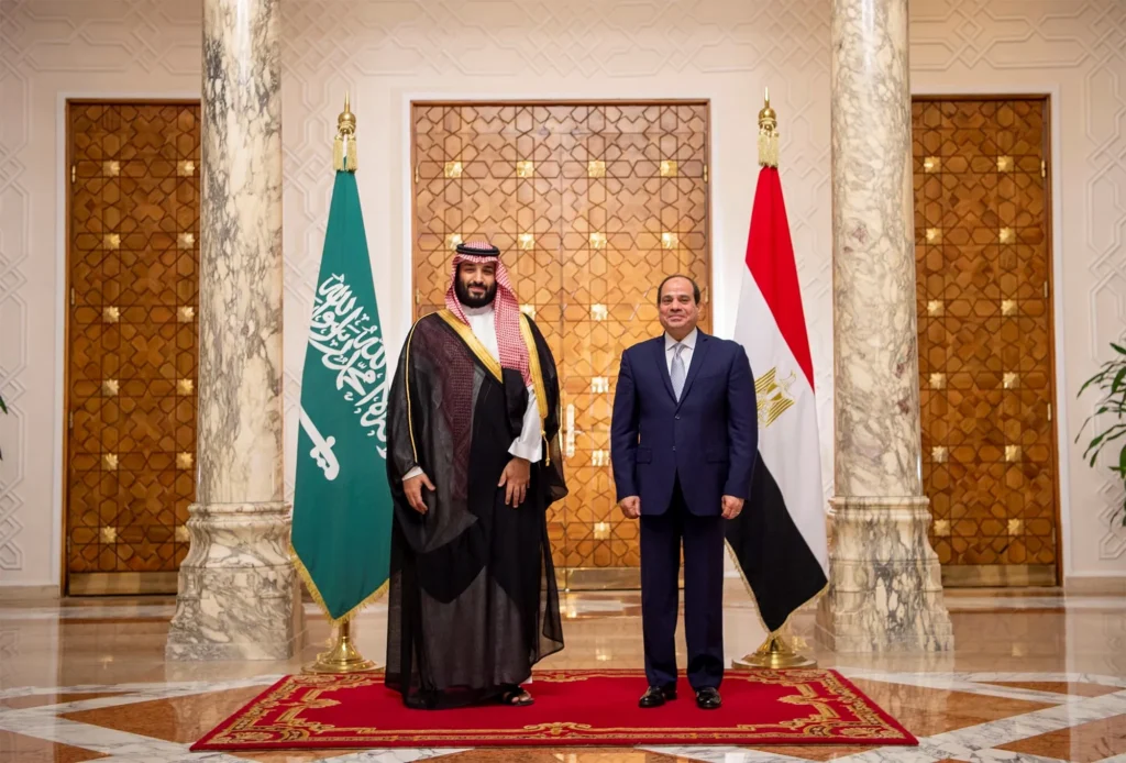 الرئيس السيسي والأمير محمد بن سلمان يؤكدان ضرورة تكثيف التنسيق في مختلف المجالات