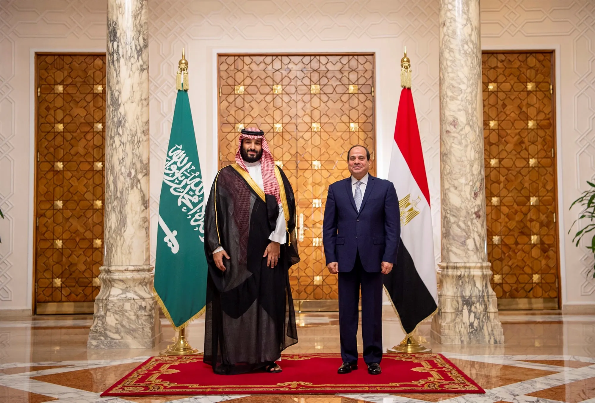 الرئيس السيسي والأمير محمد بن سلمان