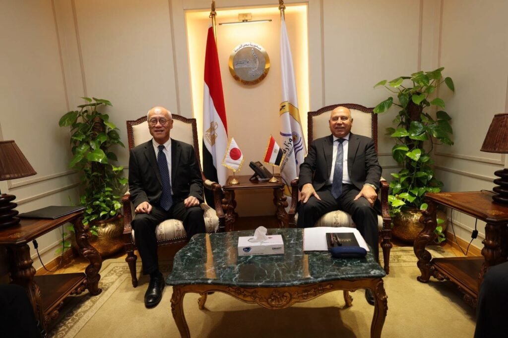 “النقل” تبحث مع السفير الياباني تعزيز التعاون ومتابعة تنفيذ الخط الرابع للمترو