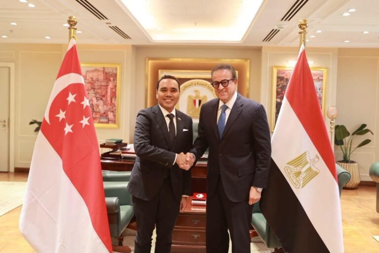 مصر وسنغافورة تضعان خطة لتقديم مساعدات إنسانية وطبية إلى قطاع غزة