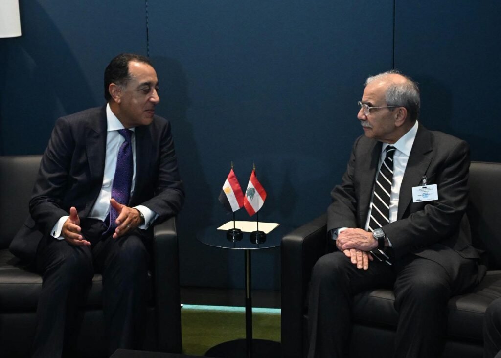 مدبولي يلتقي رئيس الوزراء اللبناني في نيويورك ويؤكد دعم مصر لاستقرار لبنان ومؤسساته