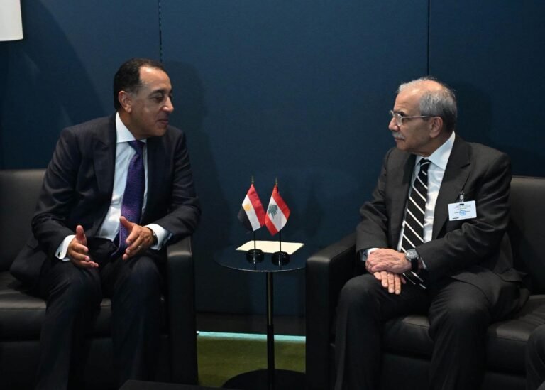 مدبولي يلتقي رئيس الوزراء اللبناني في نيويورك ويؤكد دعم مصر لاستقرار لبنان ومؤسساته