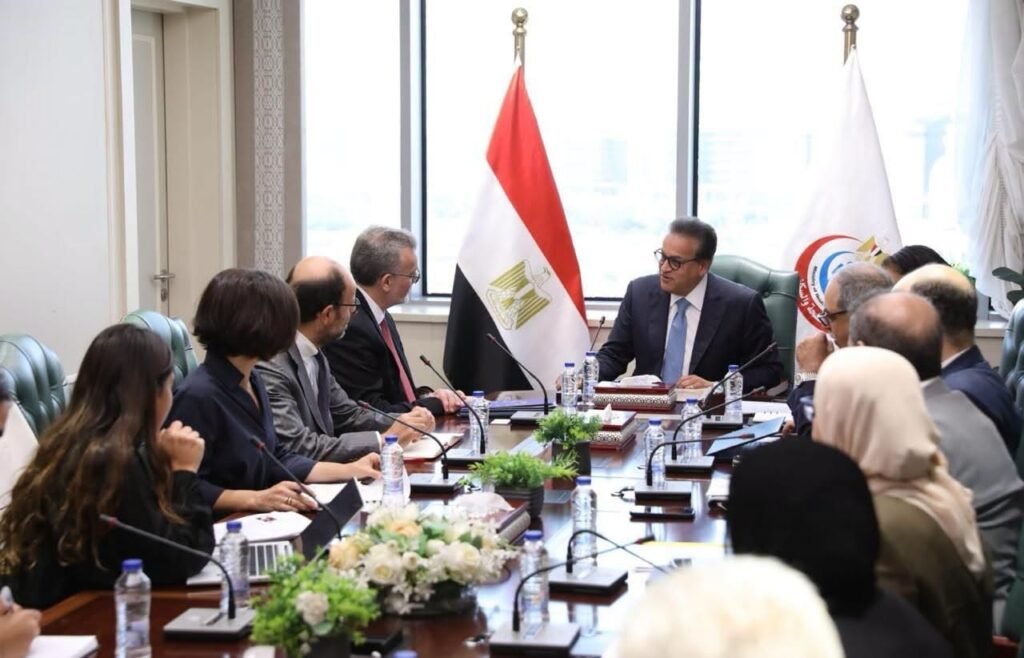 وزير الصحة يبحث مع بنك الاستثمار الأوروبي دعم المشروعات الصحية ذات الأولوية