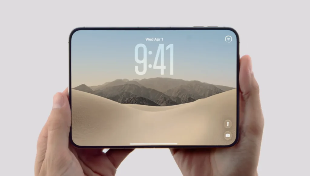 آبل تدخل سباق الهواتف القابلة للطي بـ”iPhone Duo”